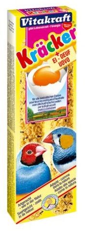 Крекеры для экзотических птиц Vitakraft Krasker яйцо 2 шт.