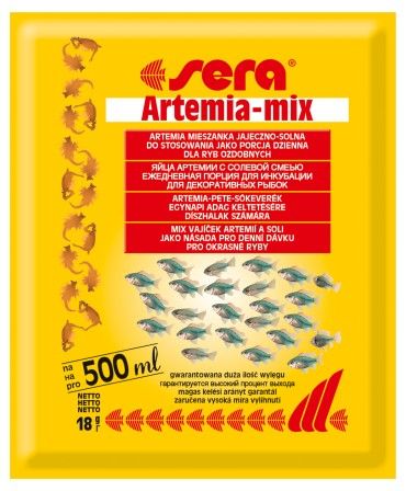 Корм для разведения артемий Sera Artemia Mix 18 г.
