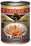 Консервы для собак Evanger's Dinner Duck & Sweet Potato 0,369 кг.